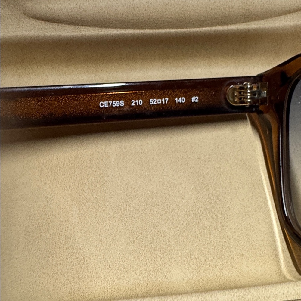 Chloe Brown sunglasses w/ Chloe case - Picture 6 of 7